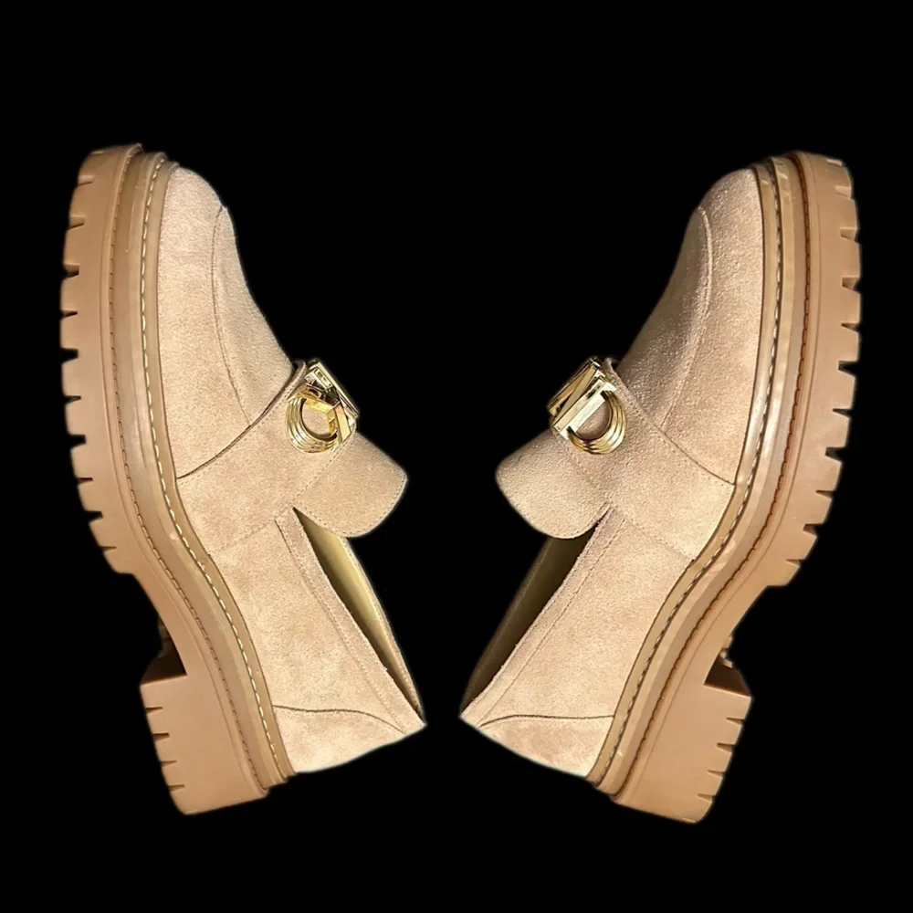 MICHAEL MICHAEL KORS Women's Parker Lug Loafers Size 8.5 - Picture 5 of 9